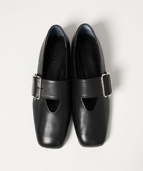 ODETTE E ODILE/ニュークラシックワイドベルト フラット10↑/フラットシューズ