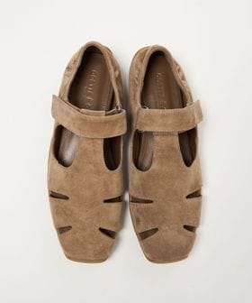 ODETTE E ODILE/ベルクロソフトグルカ フラット10/フラットシューズ