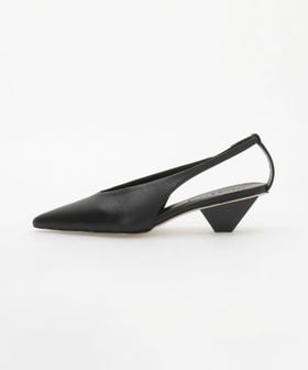 ODETTE E ODILE/トラペーズヒール バックベルトパンプス45↑/パンプス