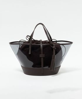 The Bagmati/【別注】＜THE BAGMATI＞ Clear BRN/ハンドバッグ / クラッチバッグ