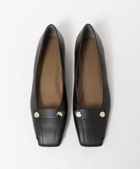 ODETTE E ODILE/メタルボタンスクエア フラット20↑/フラットシューズ