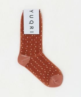 YUQRI/＜YUQRI＞ DotVeil/ソックス / 靴下