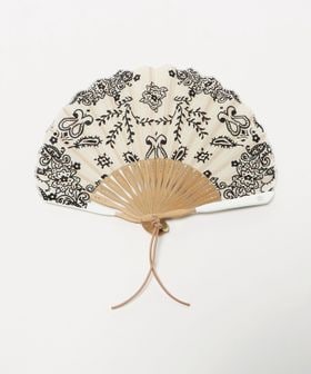 manipuri/＜manipuri＞ folding fan/その他ファッション雑貨