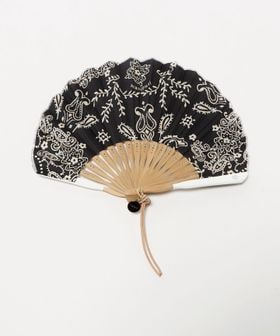 manipuri/＜manipuri＞ folding fan/その他ファッション雑貨