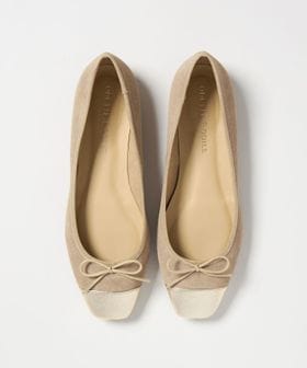 ODETTE E ODILE/【WEB限定】バレエコンビスクエア フラット10■↑/バレエシューズ