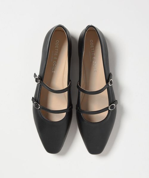 ODETTE E ODILE/【WEB限定】2ベルト フラット10■/フラットシューズ