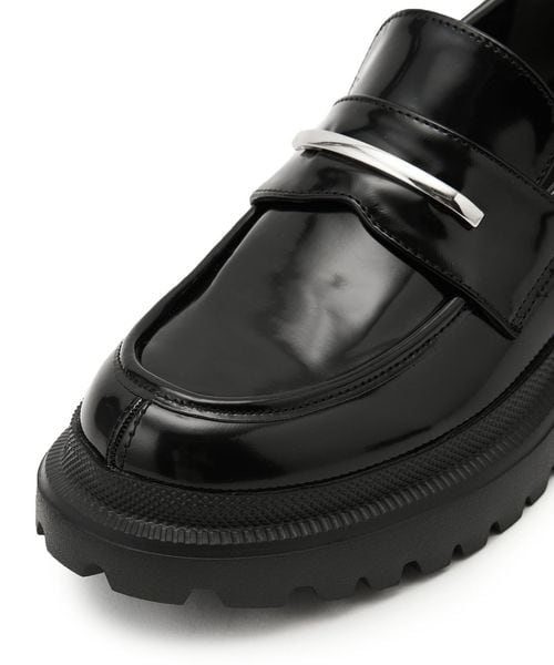 SY UNITED ARROWS メタリックフラットシューズ SY＞ メタルバータック フラット15↑