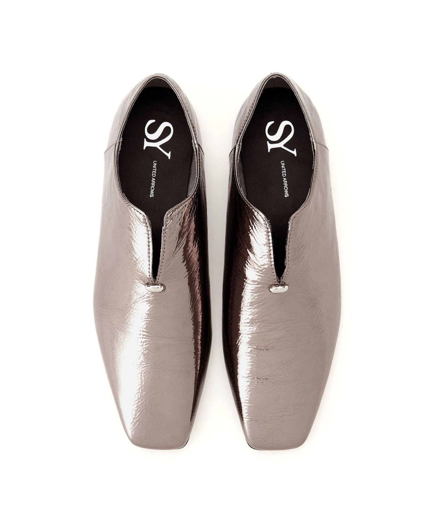 SY UNITED ARROWS 未使用です。 SY＞センターメタルソフト フラット10○↑