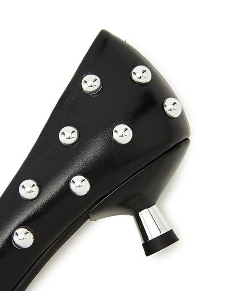 ペピーダドロ パンプス 24cm パイソンポインテッドトゥパンプス PUMPS ナチュラルヘビ ヘビ型