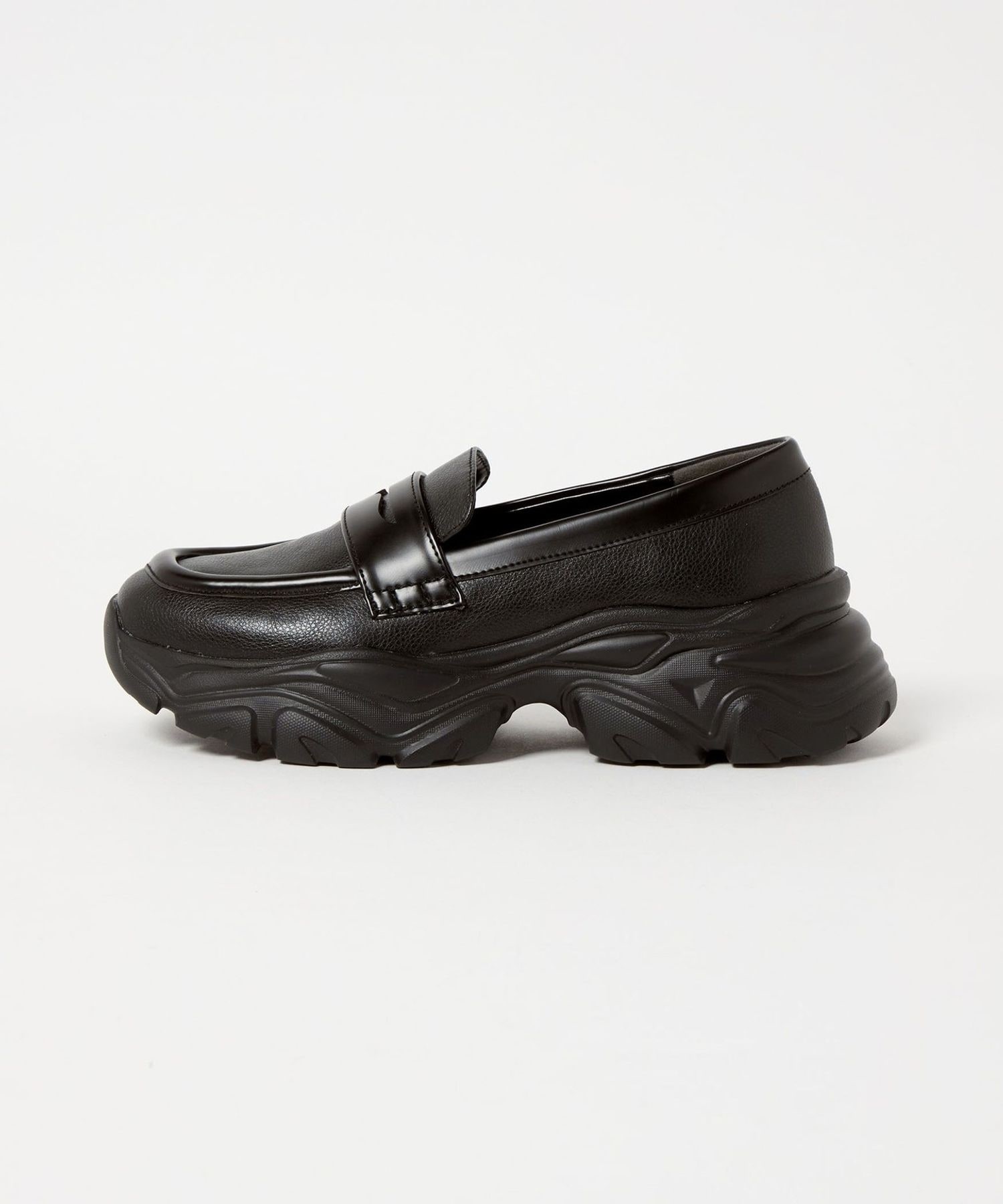 美品ユナイテッドアローズ購入　vibram ローファー　ブラック BEAUTY&YOUTH UNITED ARROWS（ビューティーアンドユース
