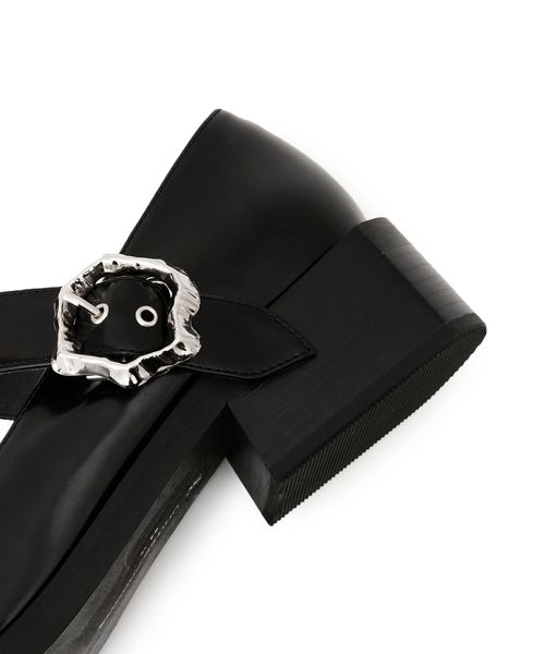 SY UNITED ARROWS パンプス 「SY」ニュアンスバックルベルト