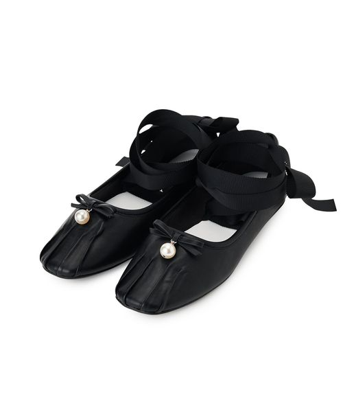 UNITED ARROWS ＜SY＞トゥタックチャームバレエ フラット10●↑ SY＞トゥタックチャームバレエ フラット10○↑