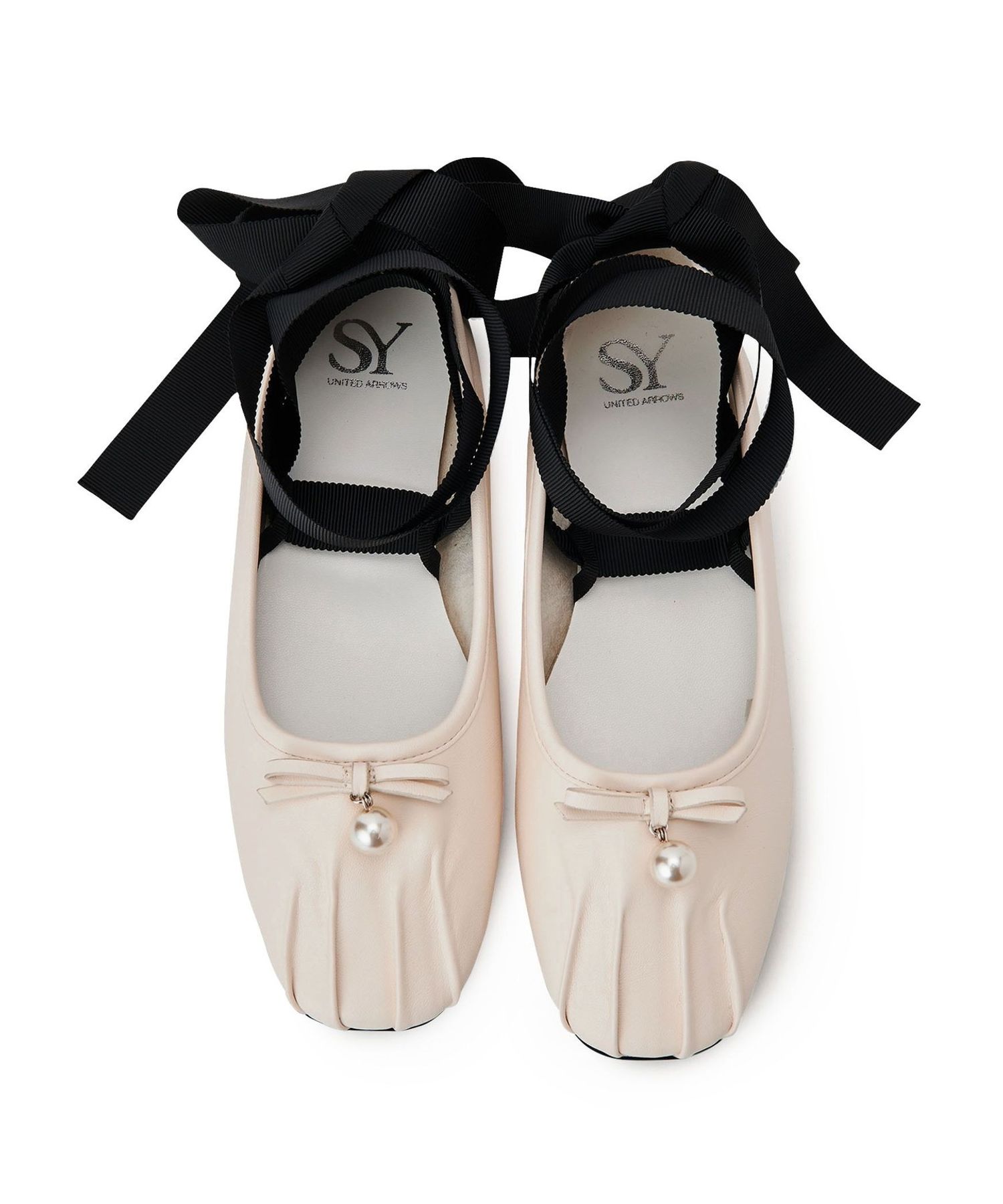 UNITED ARROWS ＜SY＞トゥタックチャームバレエ フラット10●↑ SY＞トゥタックチャームバレエ フラット10○↑