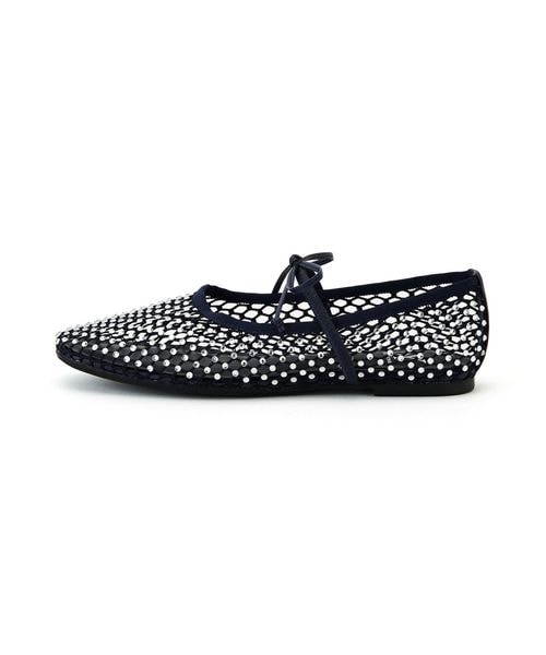   Gallyne フラット バレエ シューズ ロゴ イヴェット バレエ フラット womens. 12000 | COLE_HAAN