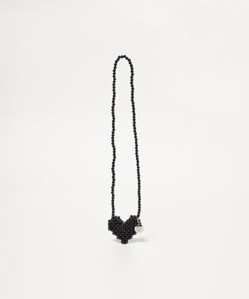 SY/＜SY＞ ハートビーズネックチャーム/ネックレス