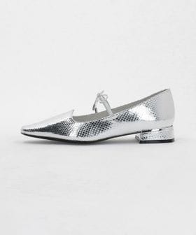 SY/＜SY＞ウェーブカットリボン フラット25↑/フラットシューズ