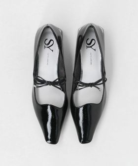 SY/＜SY＞ウェーブカットリボン フラット25↑/フラットシューズ