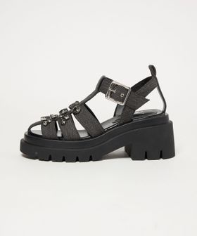 SY/＜SY＞ ビジューグルカ サンダル75↑/サンダル