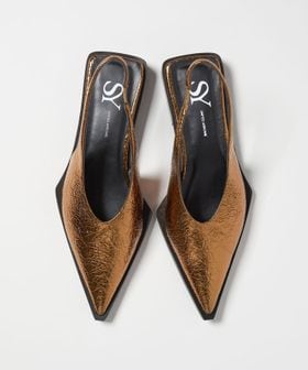 SY/＜SY＞ ポインテッドエッジピースバックベルト フラット20↑/フラットシューズ