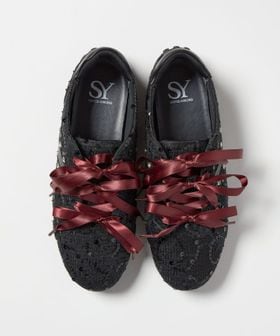 SY/＜SY＞ 3リボン スニーカー20↑/スニーカー / スリッポン