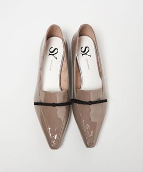 SY/＜SY＞ シャープリボンオペラフラット15↑/フラットシューズ