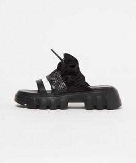 SY/＜SY＞フリルメッシュ サンダル50/サンダル