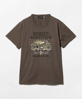 green label relaxing/TW GRS DMG BIKE T/Tシャツ / カットソー