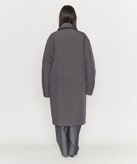 ASTRAET＞パデッド リバーシブル ステンカラーコート