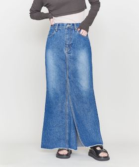 mother マザー デニム スカート ユナイテッドアローズ 膝丈タイトスカート mother マザー デニム スカート ユナイテッドアローズ 膝丈