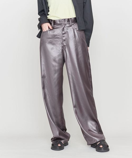 ASTRAET/＜ASTRAET＞ウエストゴム サテン 5ポケットパンツ/その他パンツ