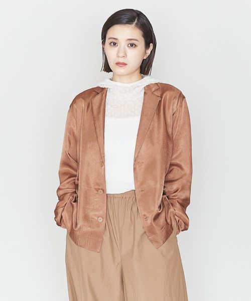 ASTRAET/＜ASTRAET＞ツイル テーラード ブラウス/シャツ / ブラウス