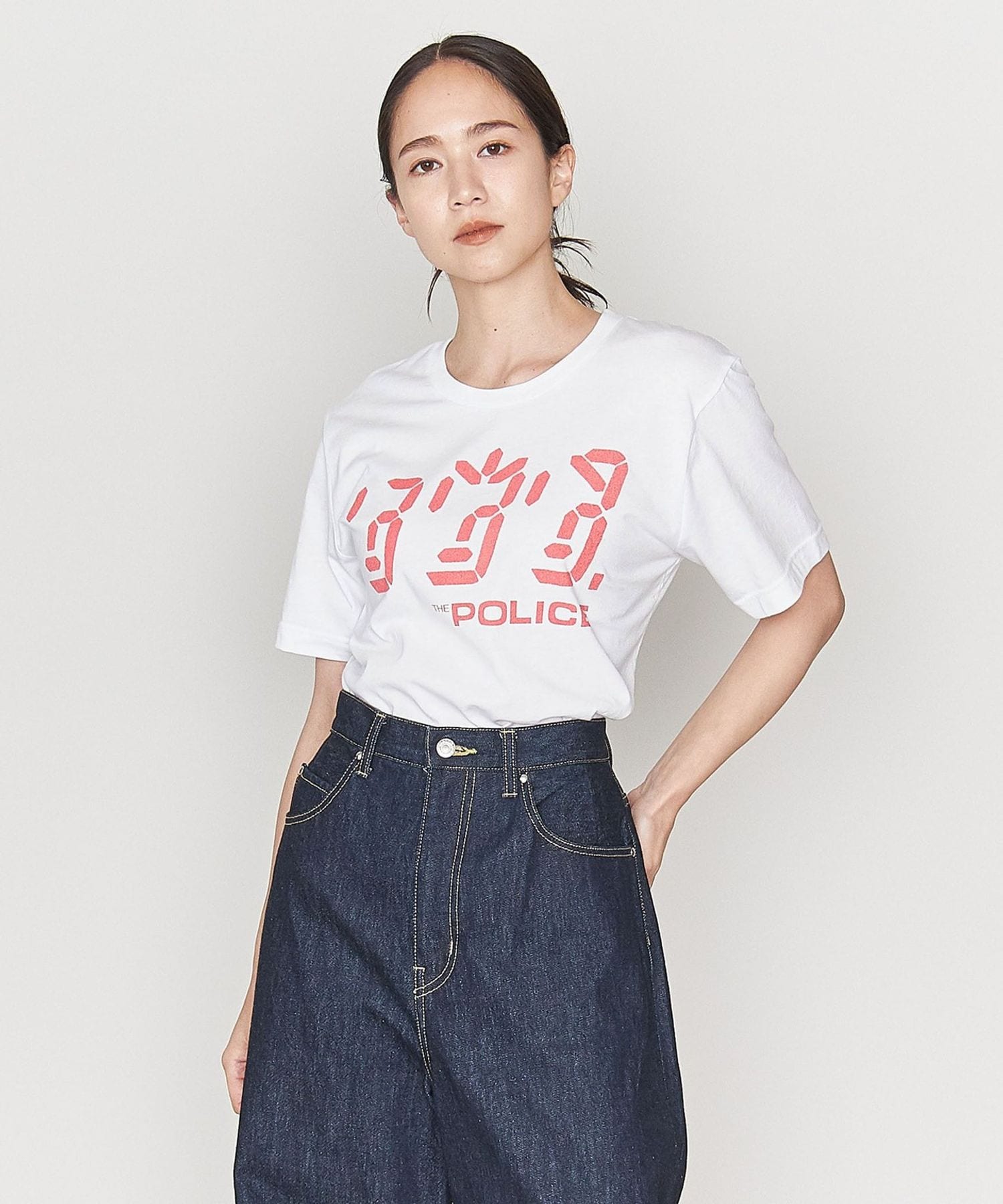 BLUESCENTRIC＞POLICE GHOST Tシャツ