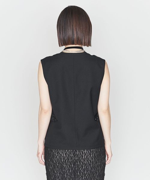 ASTRAET◆ベスト/--/コットン/NVY/5422-299-0096 アシメトリーベスト|慈雨 | Sensounico ONLINE STORE