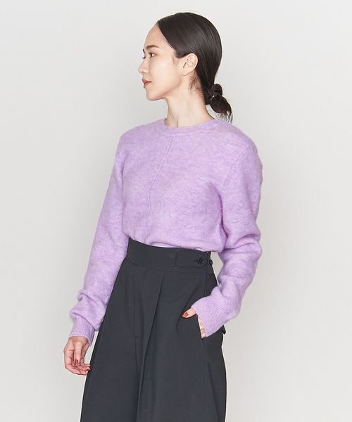 ASTRAET/＜ASTRAET＞7G バックU クルーネックニット/ニット / セーター