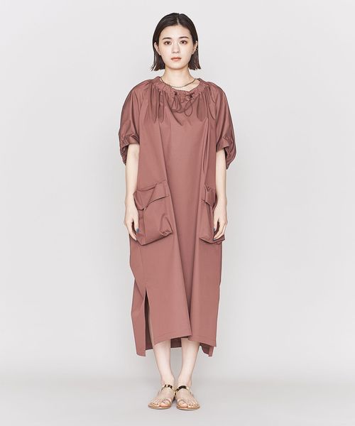 ＜ASTRAET＞ポケット ドルマン ギャザーワンピース ASTRAET＞ポケット ドルマン ギャザーワンピース