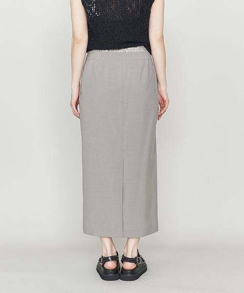 ＜ASTRAET＞テンジクxシフォン レイヤード タイトスカート UNITED ARROWS｜<ASTRAET>テンジクxシフォン レイヤード タイト