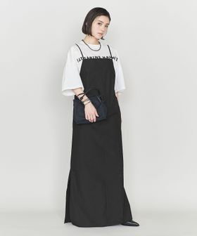 ASTRAET＞コットンナイロン エプロン ワンピース 