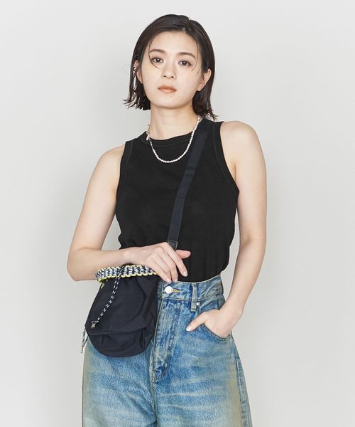ASTRAET＞バックオープン ハイネックカットソー