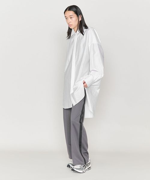ASTRAET＞フライフロント ロングシャツ UNISEX