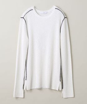 ASTRAET/＜ASTRAET＞ステッチ リブ クルーネックニット UNISEX/ニット / セーター
