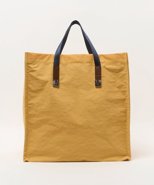 トートバッグ tooco 別注 クロコ×牛シュリンク革 マニッシュトート – 買えるLEON