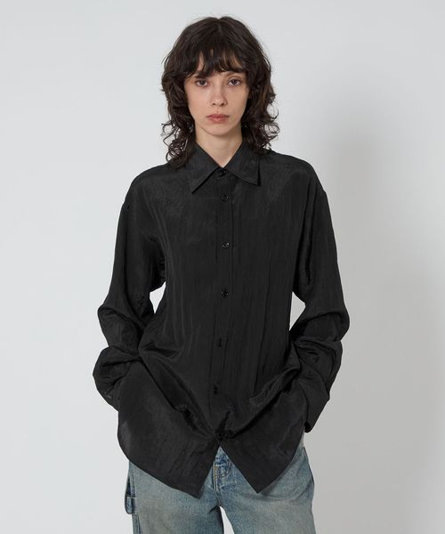 ASTRAET/＜ASTRAET＞ストライプ シアー レギュラーカラーシャツ UNISEX/シャツ / ブラウス