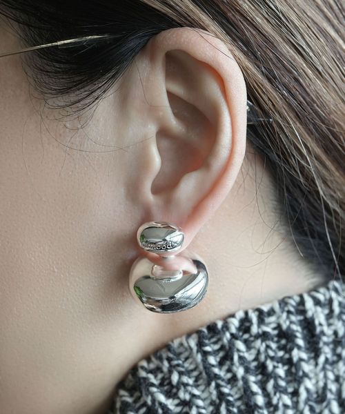 in mood＞STONE MOON ピアス