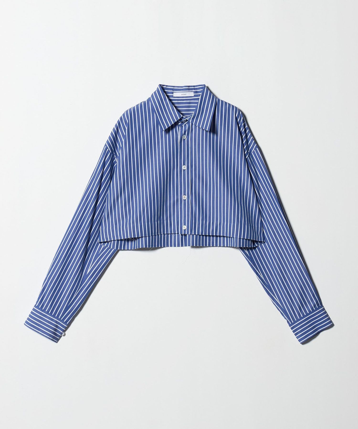 新品　ASTRAET アストラット レグ ヤッコ スリーブ シャツ　ホワイト ASTRAET＞ヤッコスリーブ レギュラーカラーシャツ