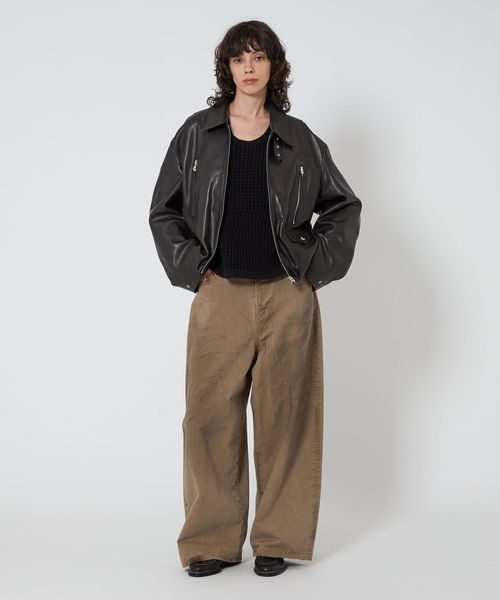 united arrows ラムレザー ジップブルゾン UNITED ARROWS（ユナイテッドアローズ）の「＜UNITED ARROWS