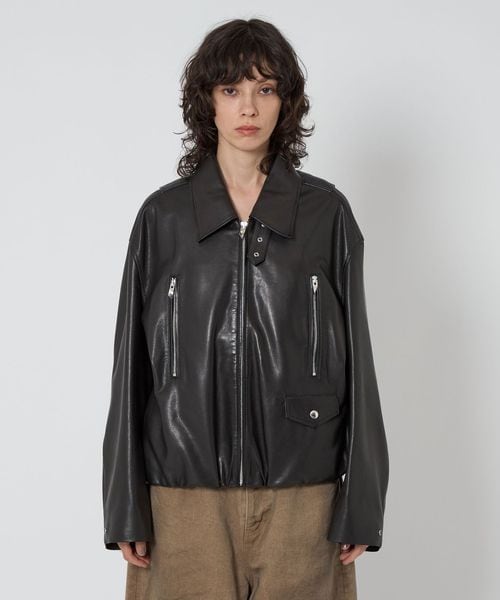 united arrows ラムレザー ジップブルゾン UNITED ARROWS（ユナイテッドアローズ）の「＜UNITED ARROWS