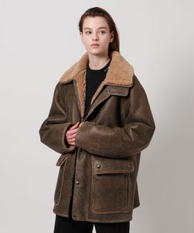 ASTRAET/＜ASTRAET＞ムートン ブルゾン UNISEX/その他コート / ブルゾン