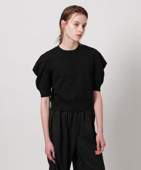 ASTRAET/＜ASTRAET＞16G ボリュームショルダー クルーネックニット/ニット / セーター