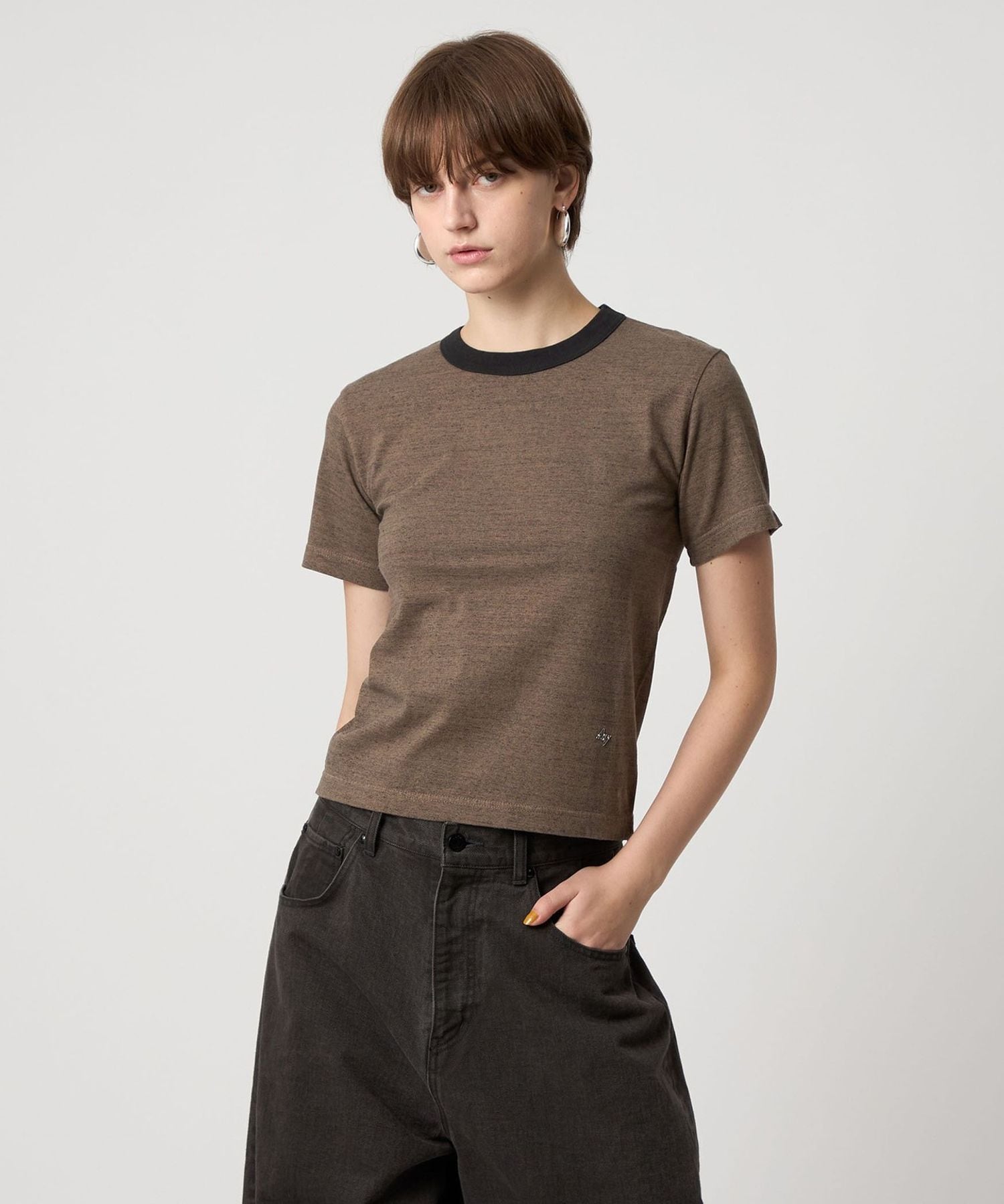 FilMelange for ASTRAET＞リンガーTシャツ