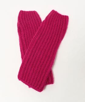 FRATELLI TALLI/＜Fratelli Talli＞リブニット フィンガーレスグローブ/グローブ / 手袋